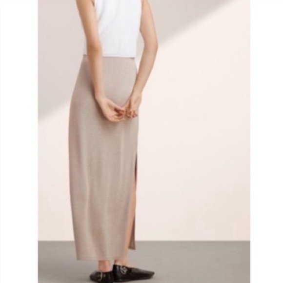 Aritzia Babaton Rico Stretch Jersey Maxi Skirt - Picture 2 of 8